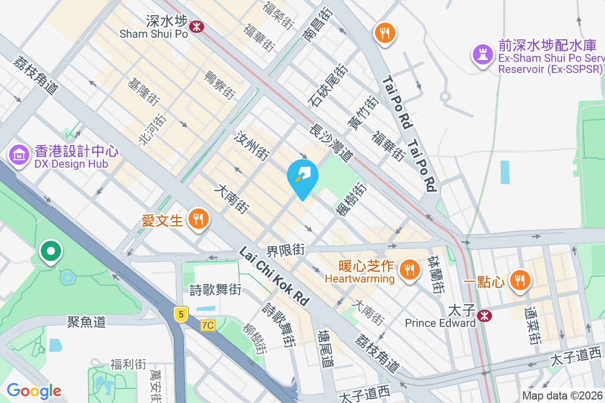 汝州街107A號 地圖位置