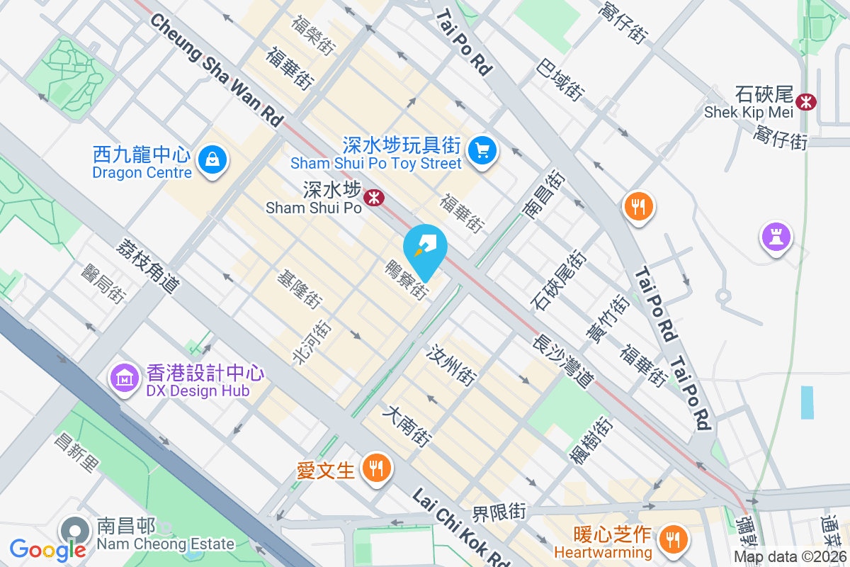 鴨寮街150號 地圖位置