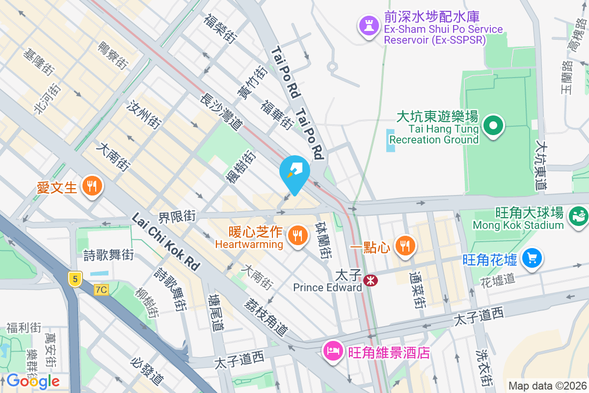 白楊街30號 地圖位置