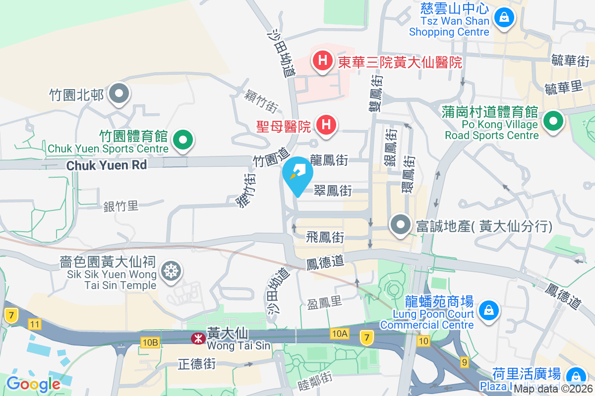 龍暉閣 地圖位置