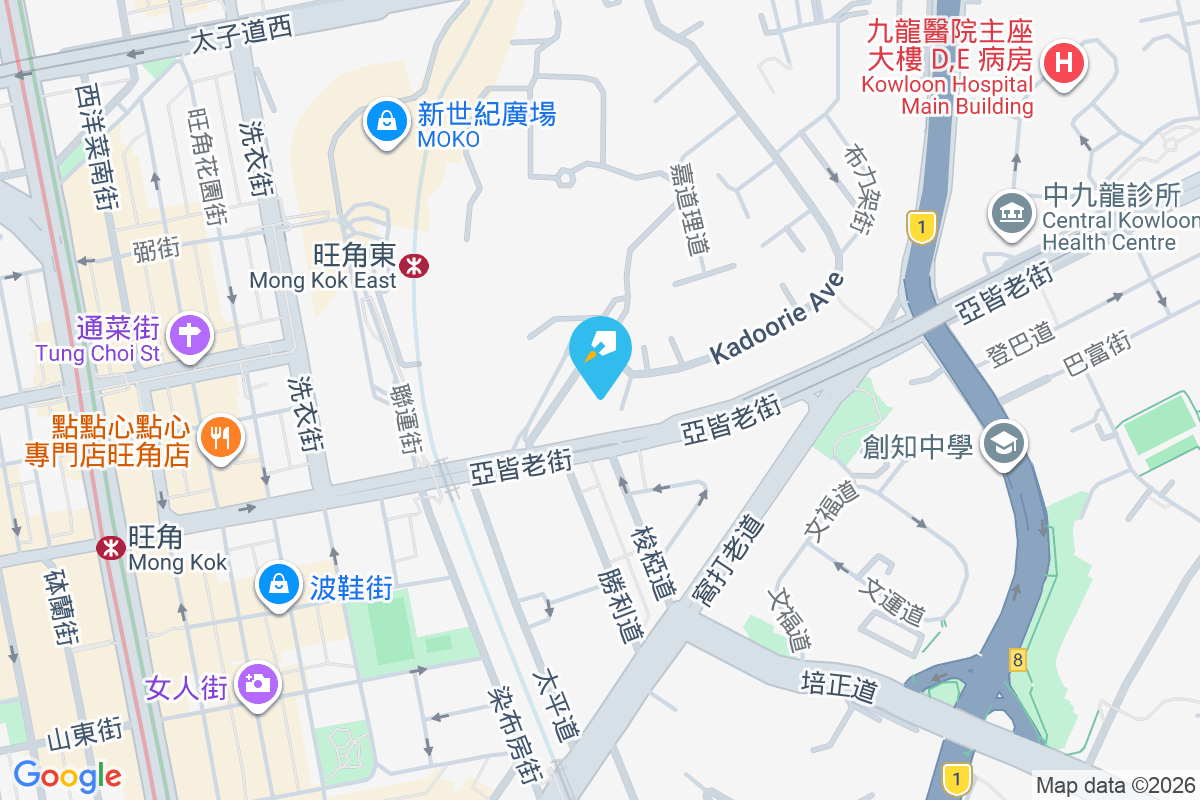 嘉道理道4號 地圖位置