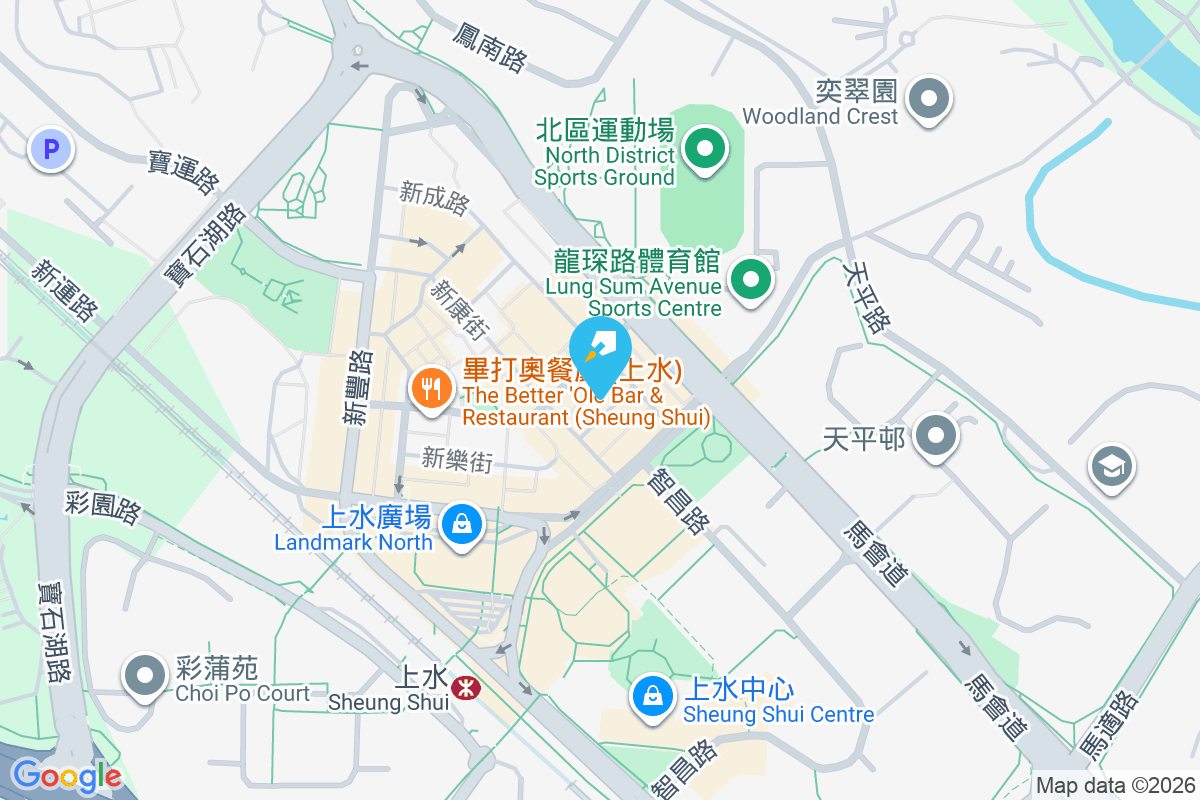 新祥街14號 地圖位置