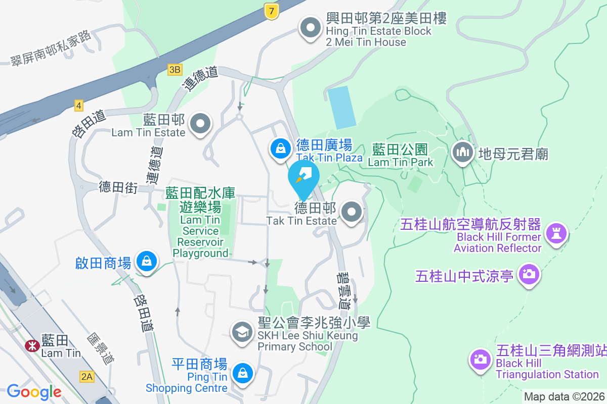 德田邨 地圖位置