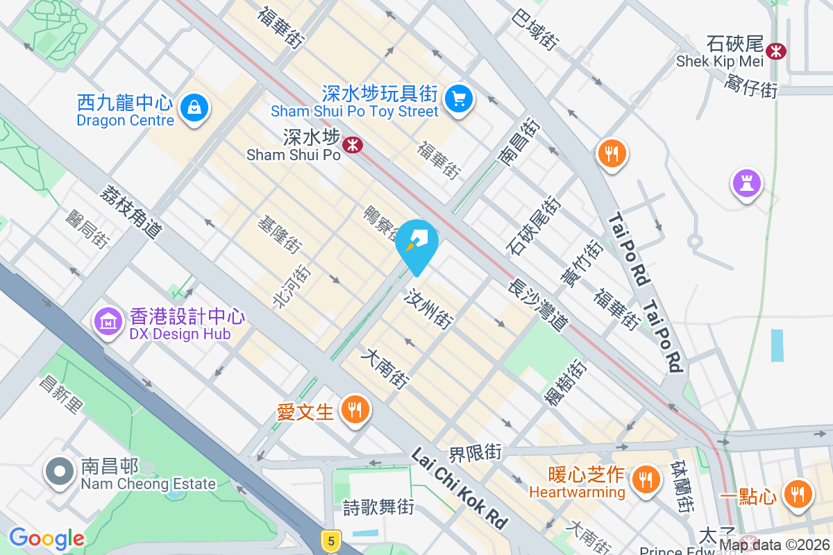 南昌街120號 地圖位置