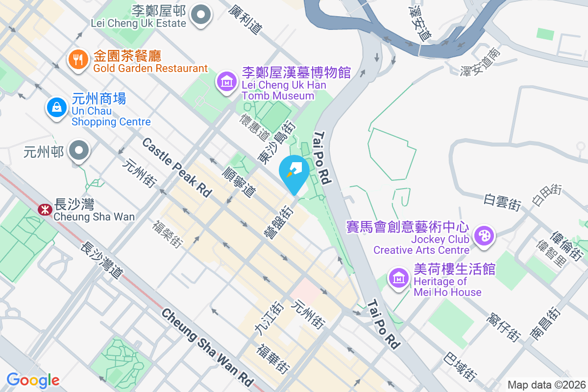 樂年花園 地圖位置