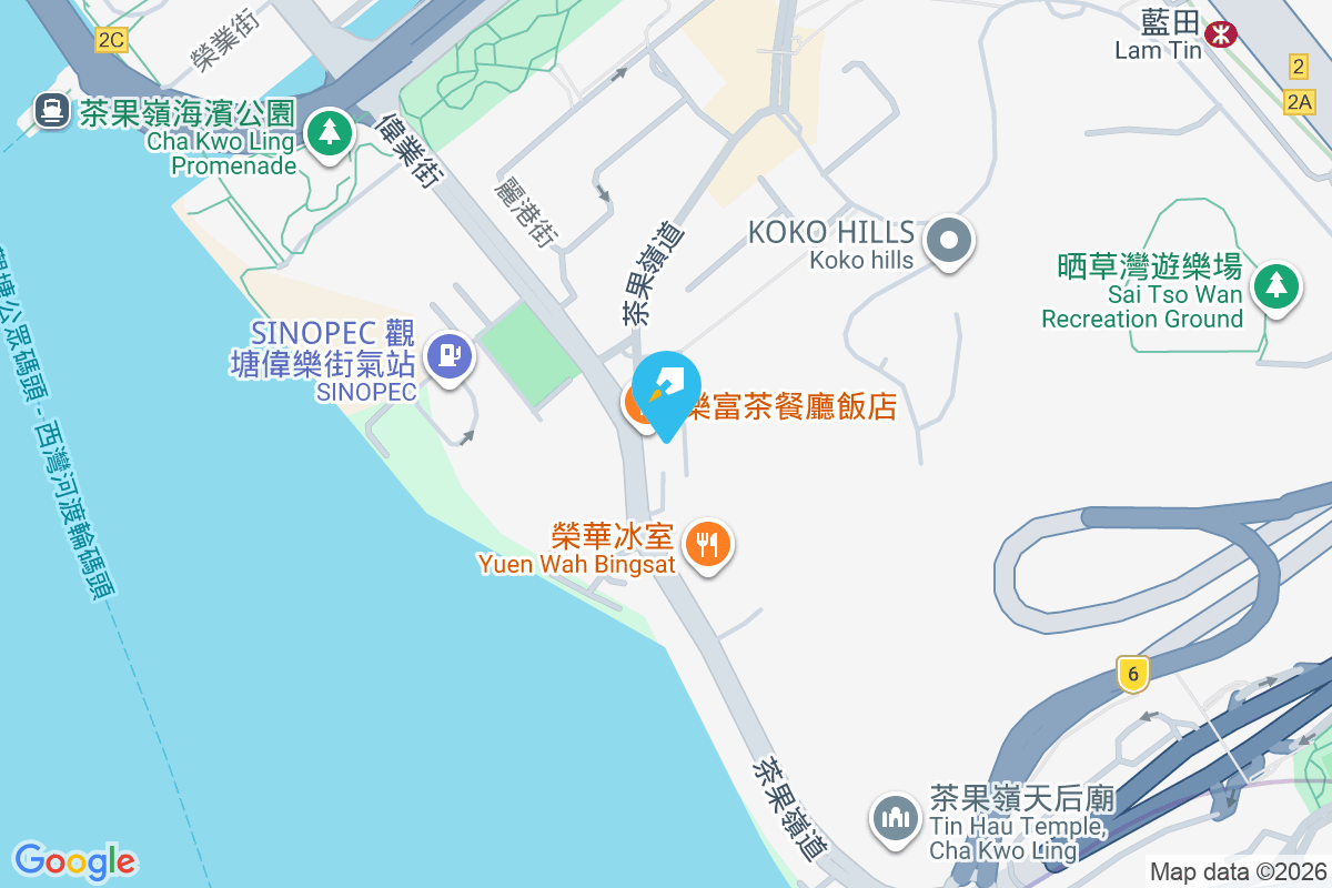 榮華樓 地圖位置