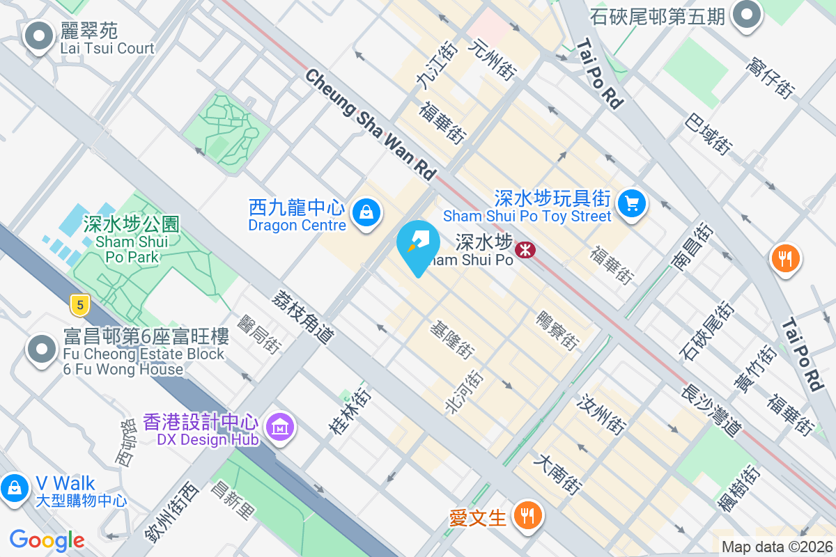 汝州街289號 地圖位置