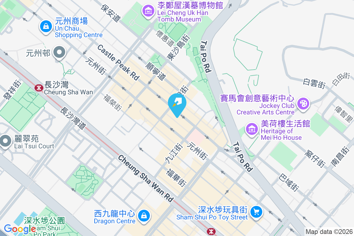 青山道137號 地圖位置