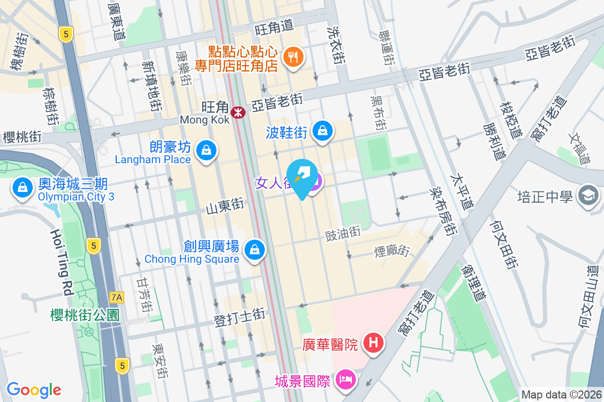 通菜街35號 地圖位置