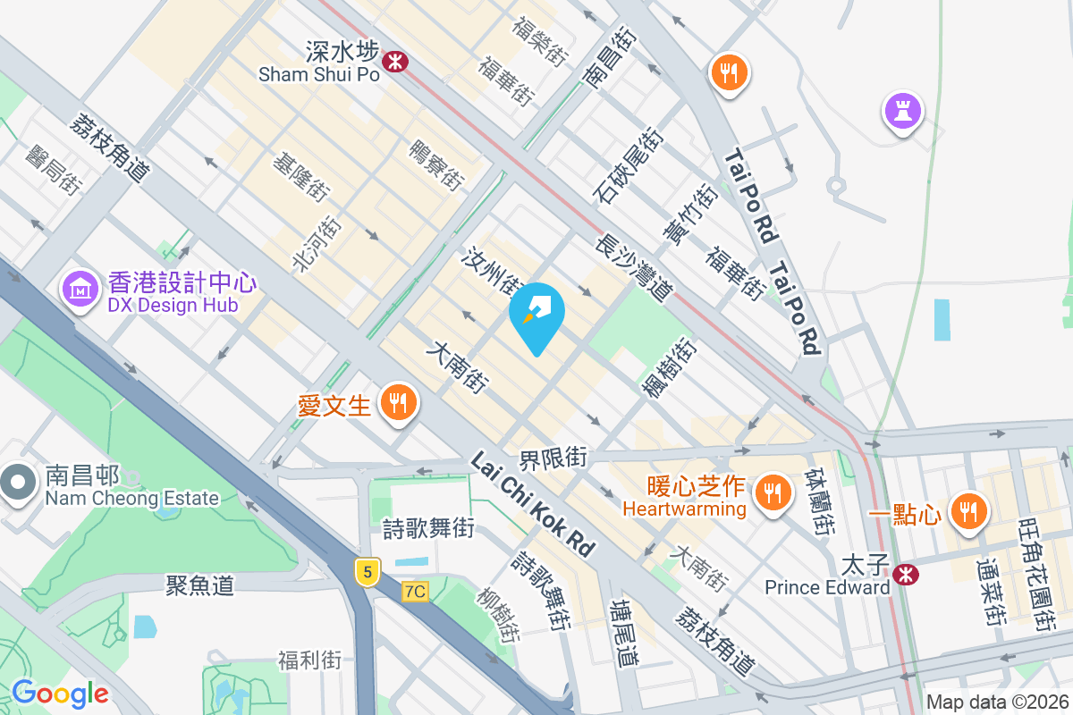 基隆街140號 地圖位置