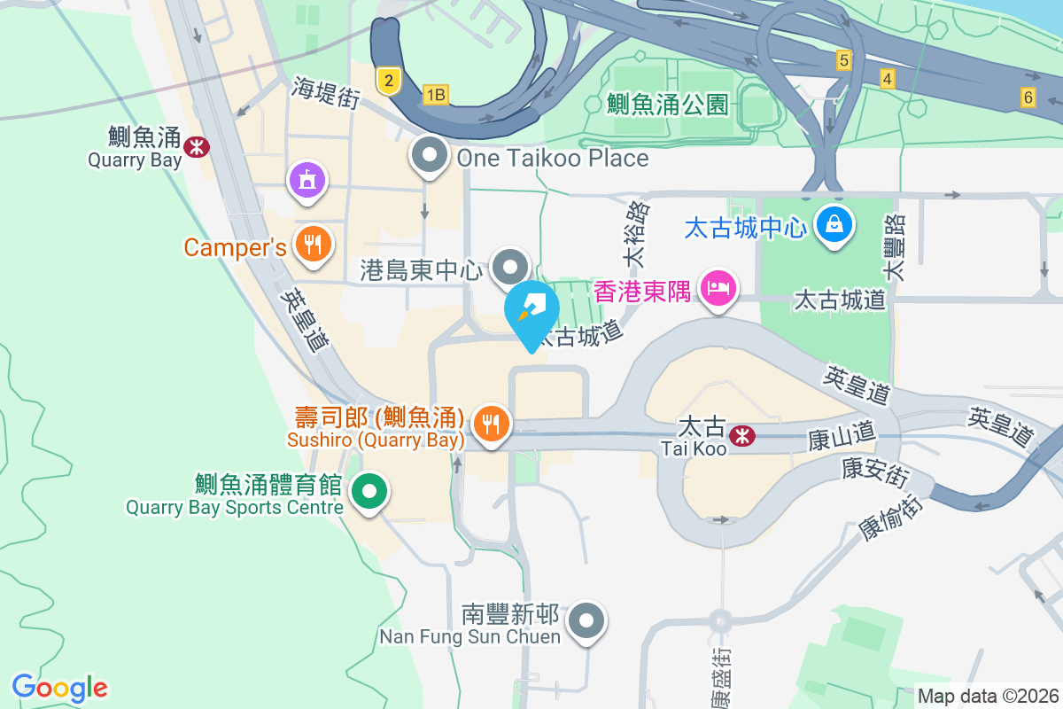 匯豪峰 地圖位置