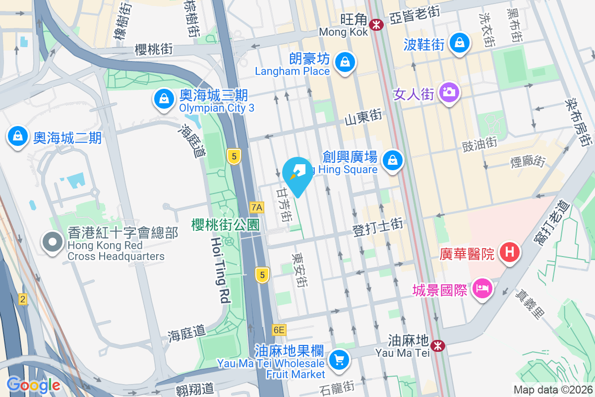 廣東道933號 地圖位置