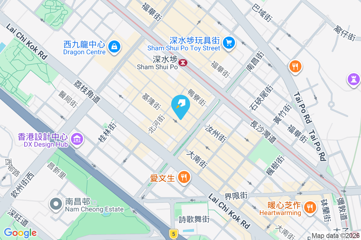 基隆街224號 地圖位置