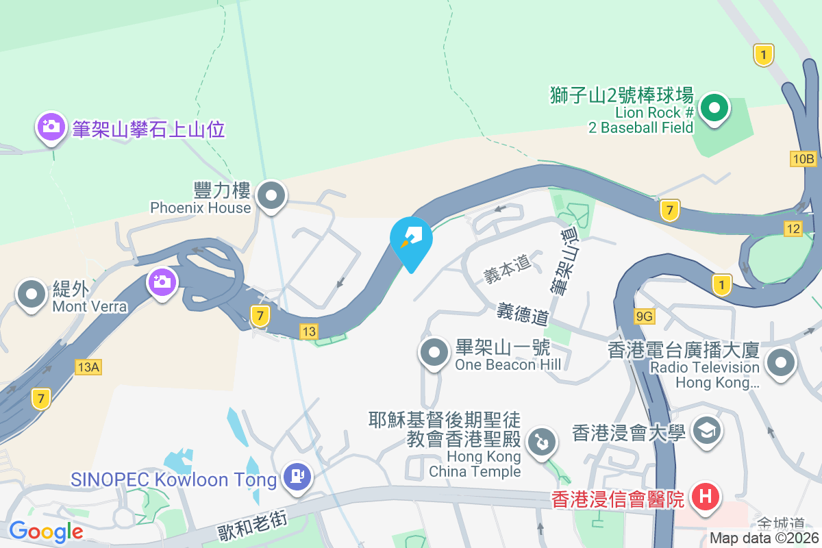 筆架山道49號 地圖位置