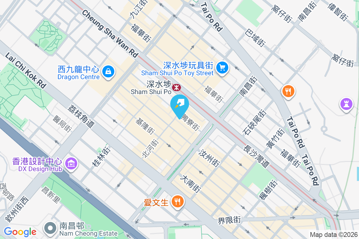 鴨寮街171號 地圖位置
