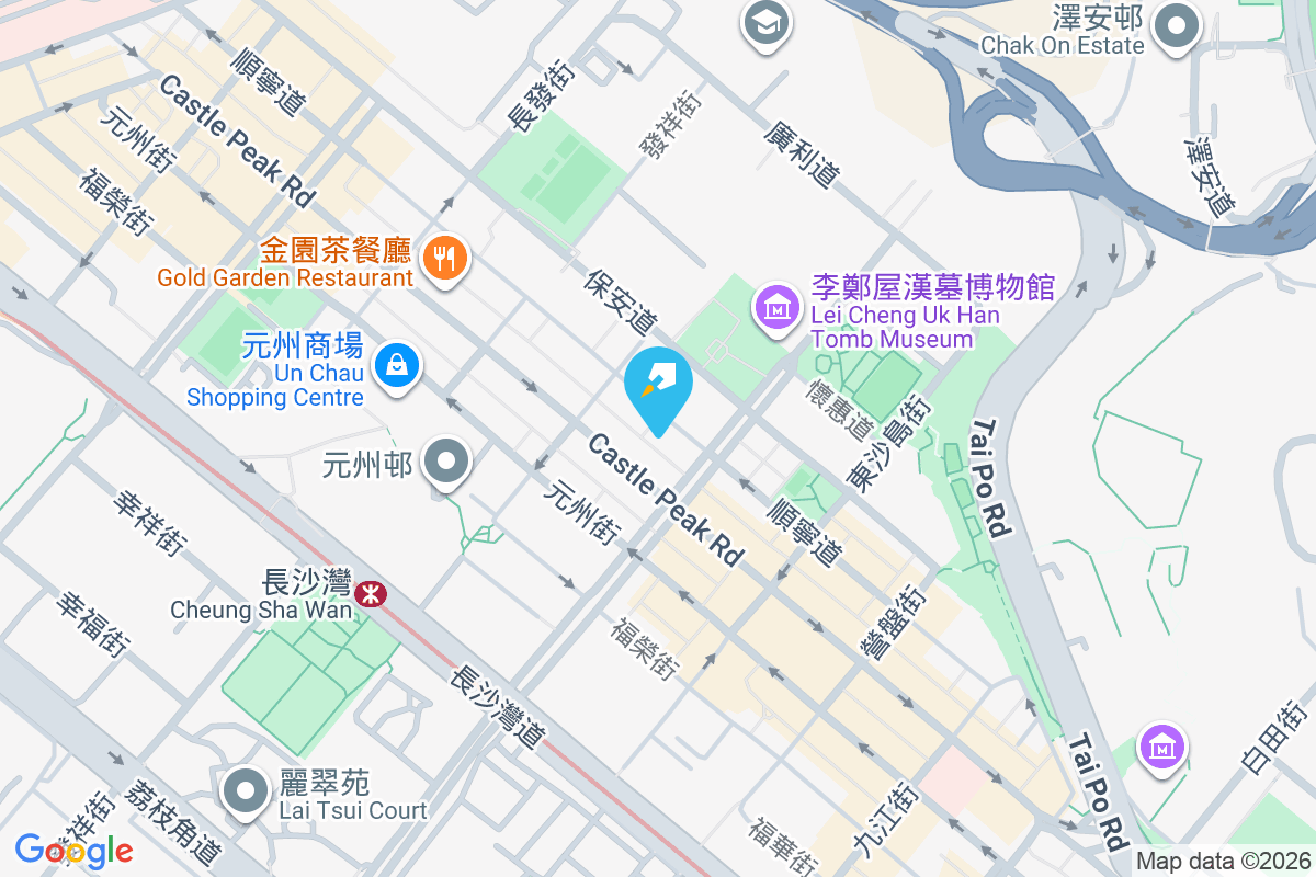 恆寧閣 地圖位置