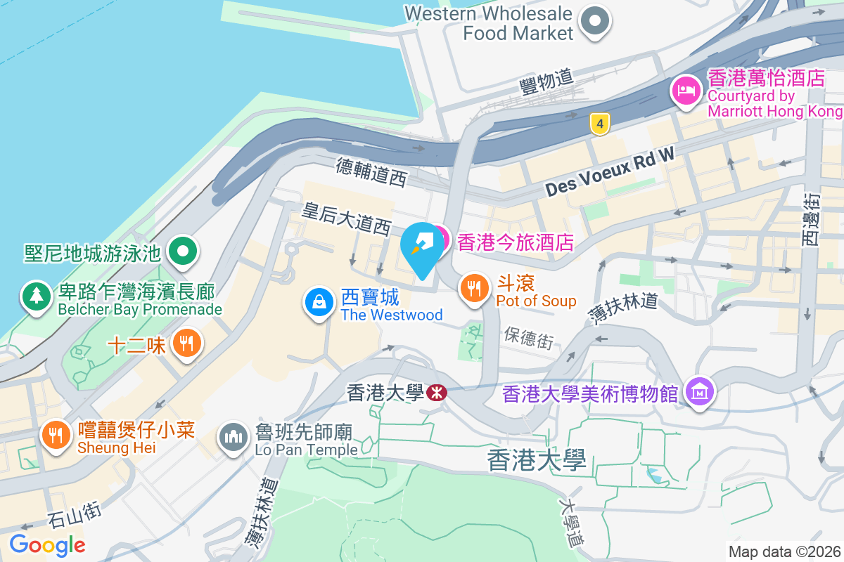 曉山閣 地圖位置