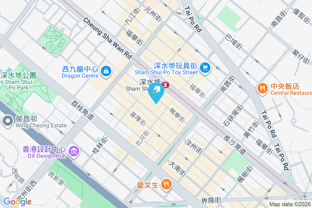 鴨寮街191號 地圖位置