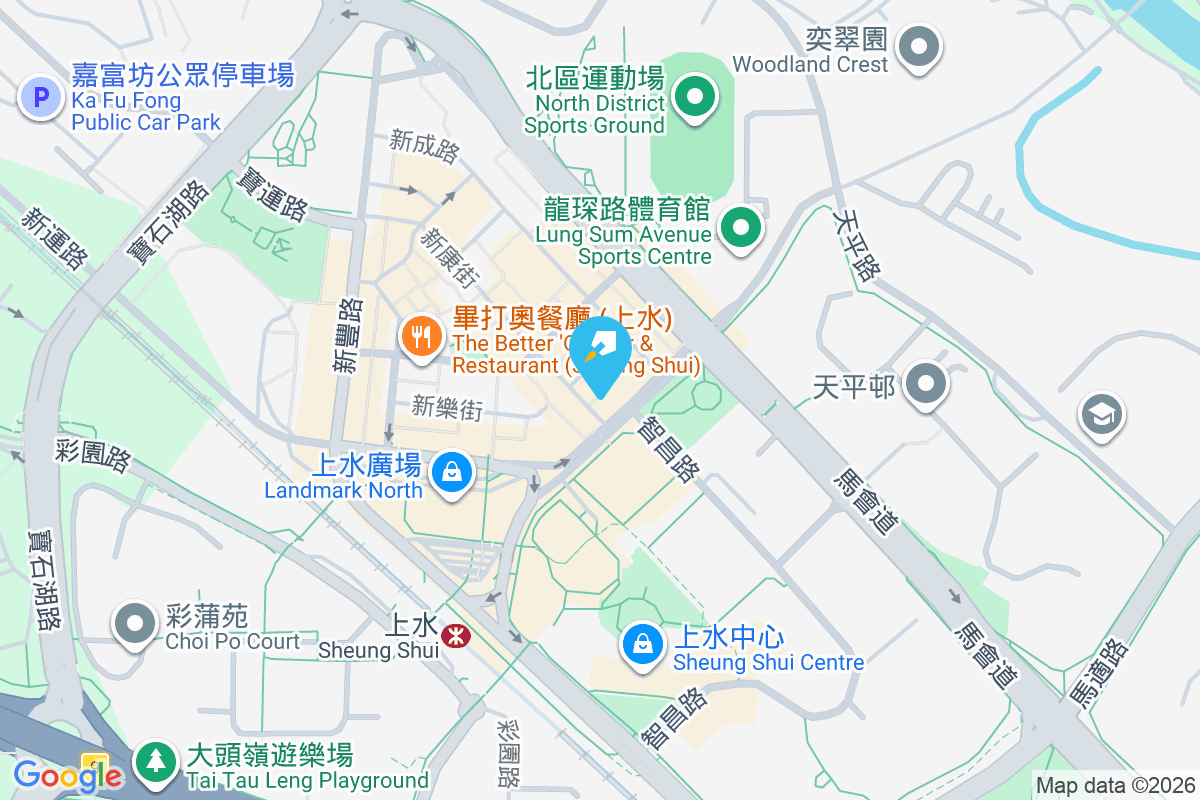 新康街71號 地圖位置