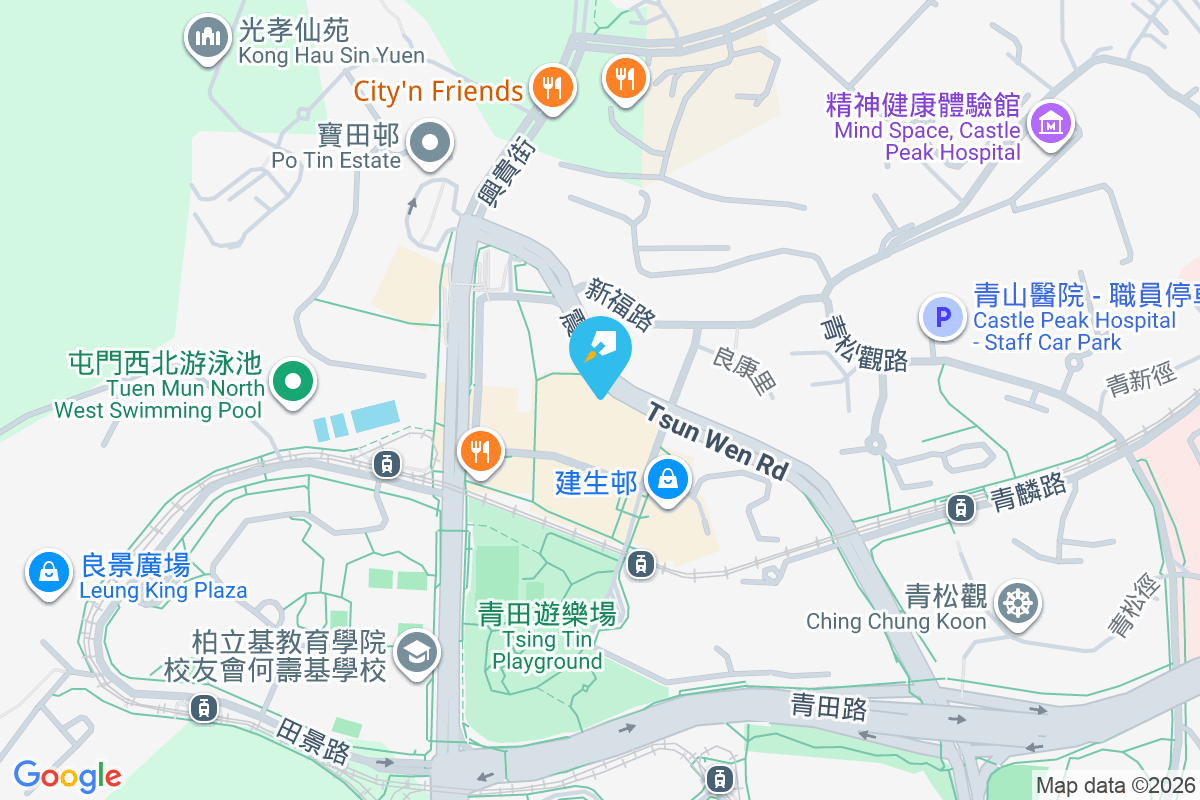 寶怡花園 地圖位置