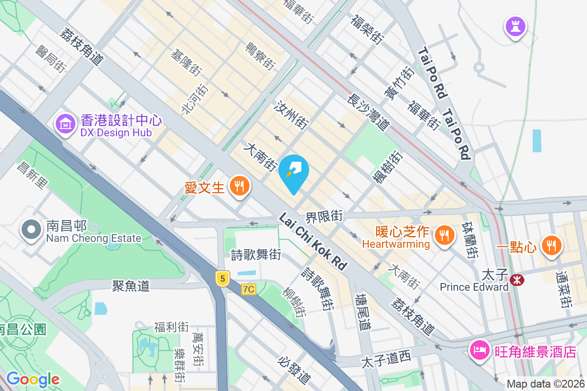 大南街161-163號 地圖位置