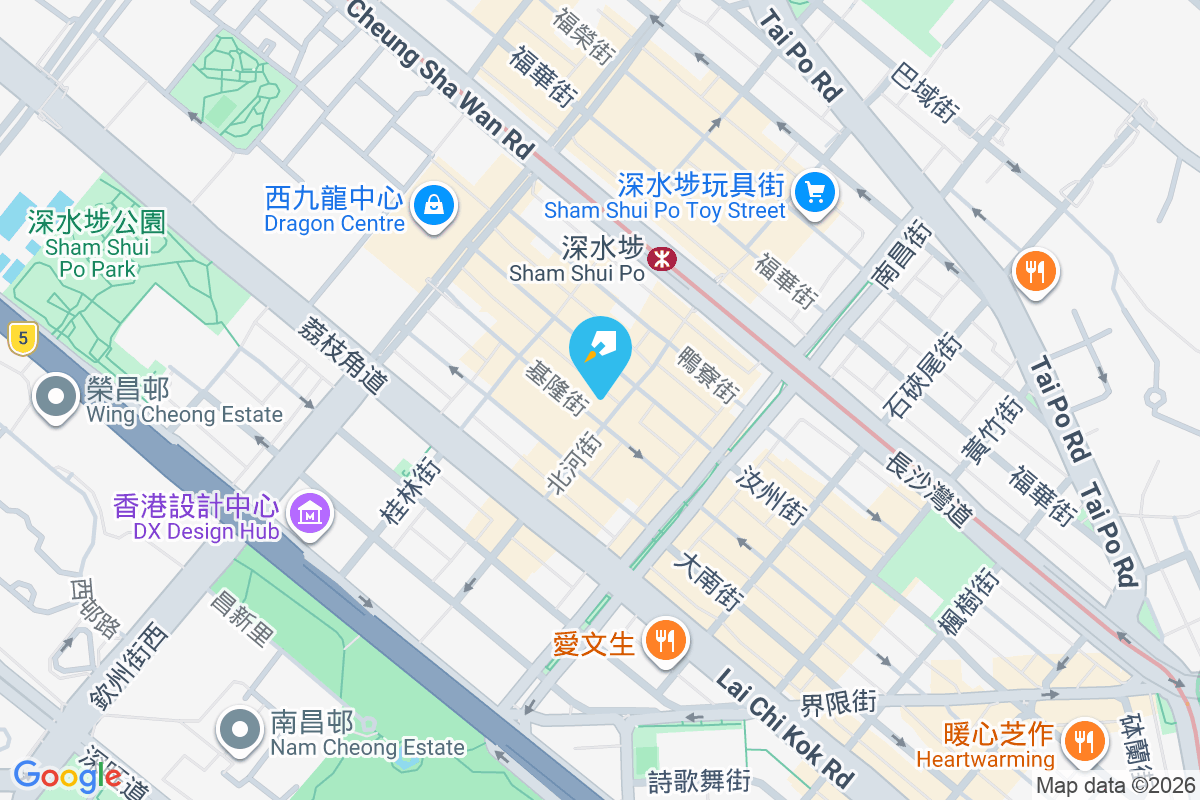基隆街250-252號/北河街109號 地圖位置
