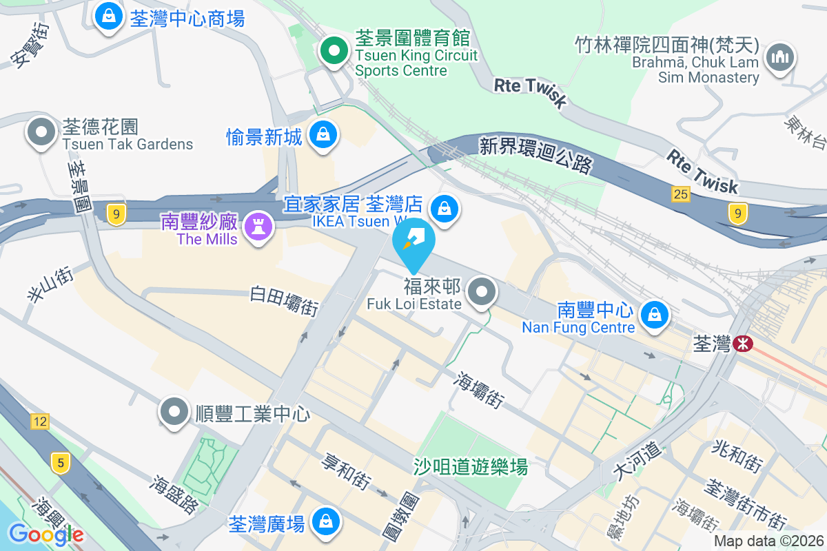 金荃大廈 青山公路荃灣段407-411號