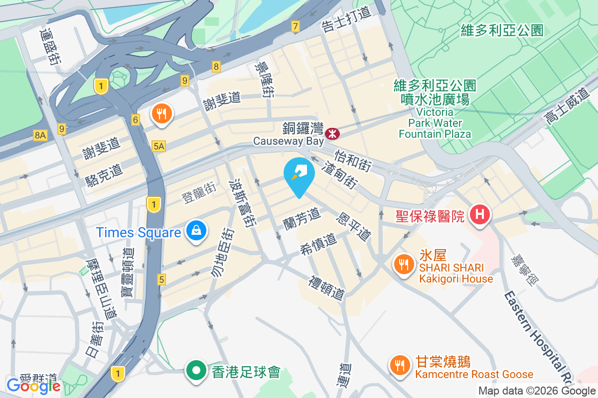 白沙道20號 地圖位置