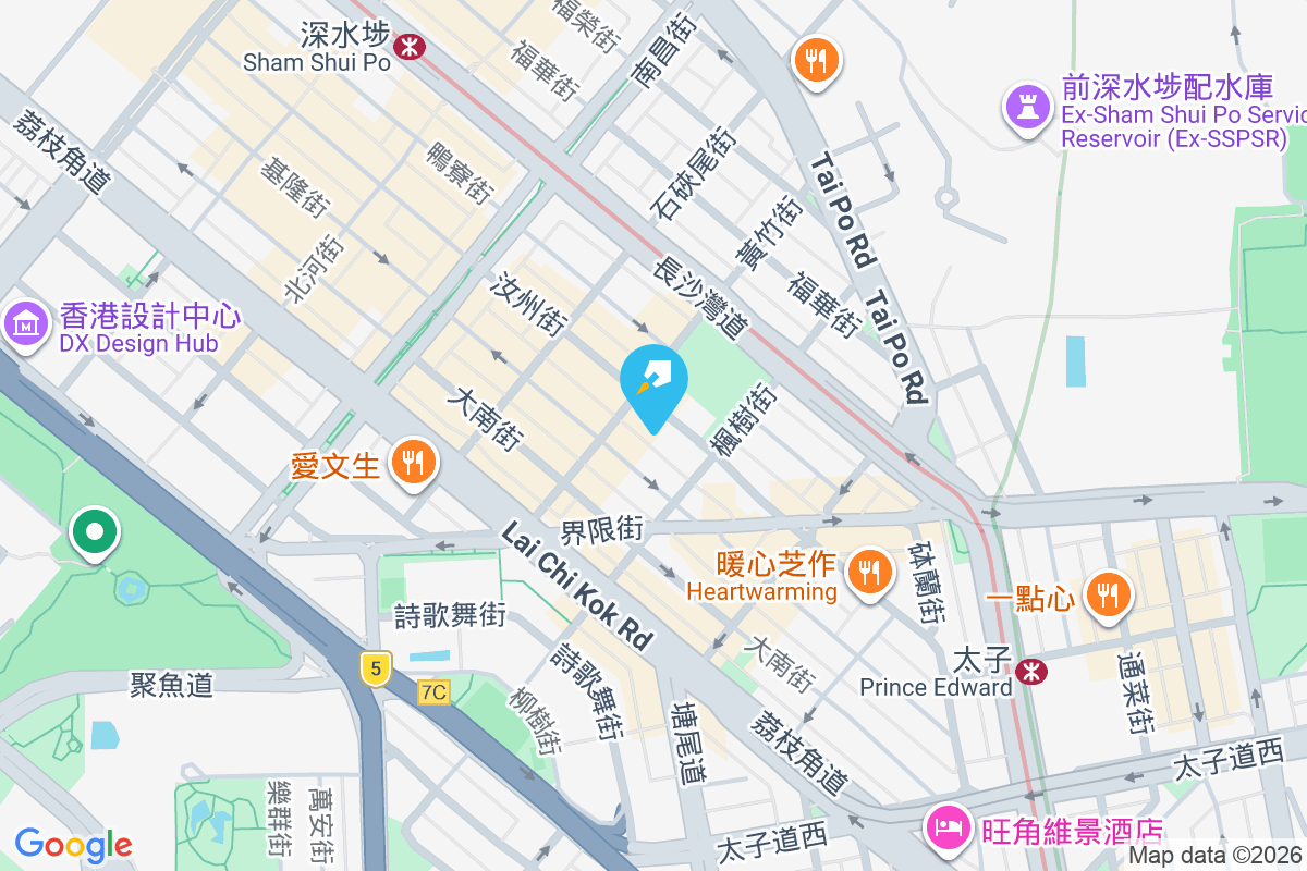 汝州街99號 地圖位置