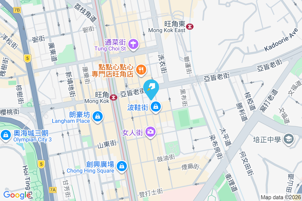花園街89號 地圖位置