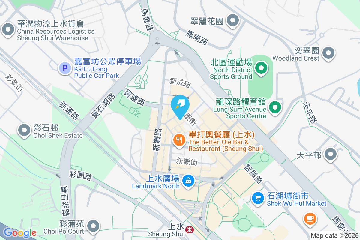 新勤街3號 地圖位置