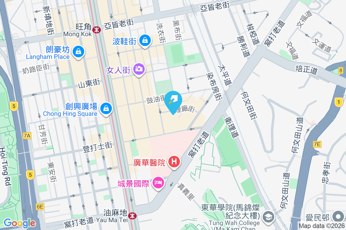 華新大廈 地圖位置