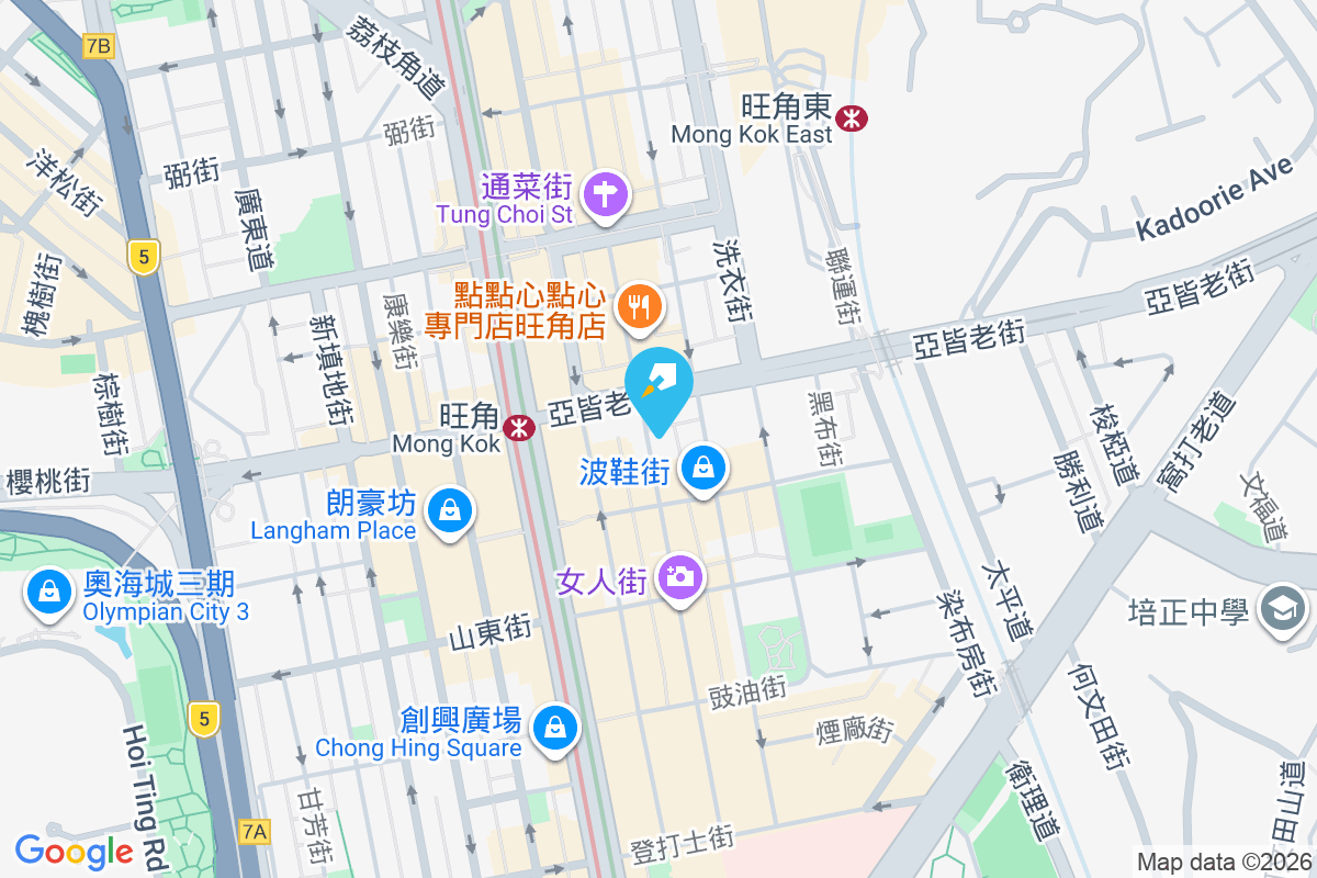 通菜街78號 地圖位置