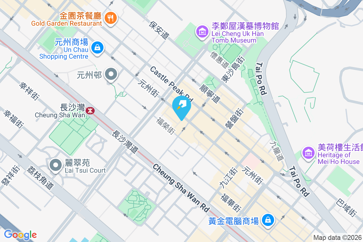 東沙島街167F號 地圖位置