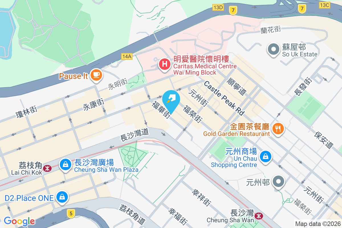 福華街564號 地圖位置
