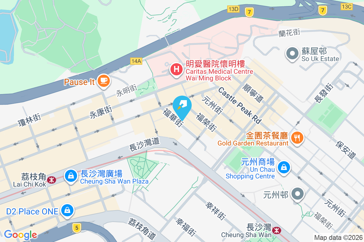 福華街566號 地圖位置