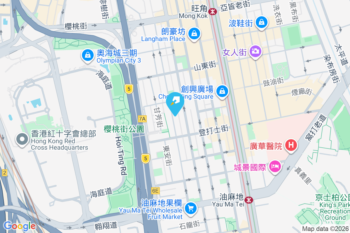廣東道926號 地圖位置