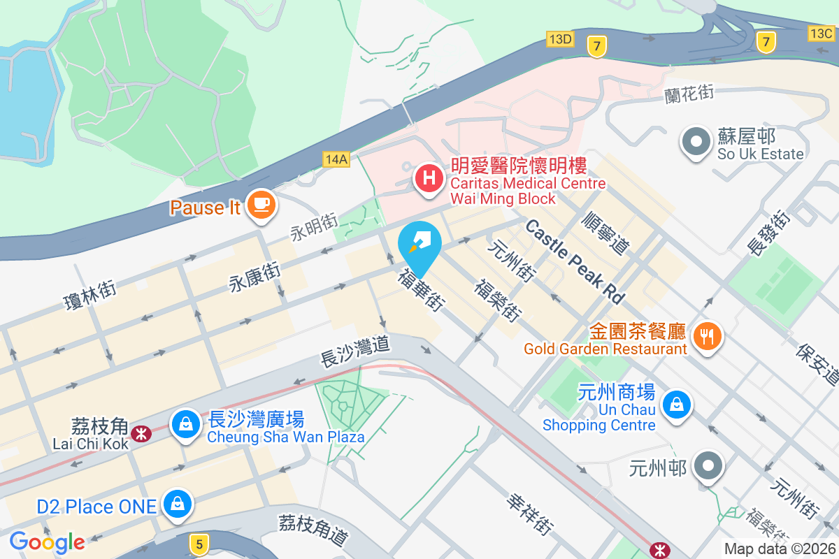 福華街582號 地圖位置