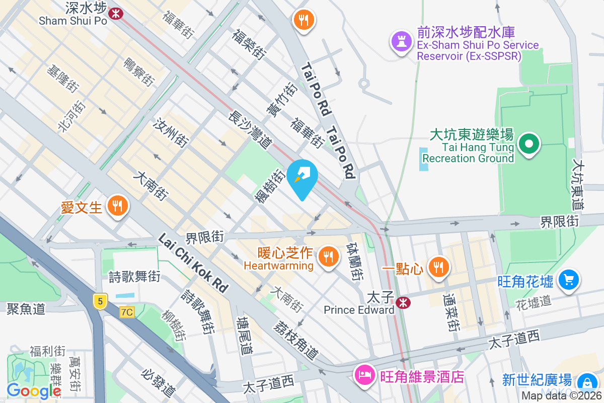 慧賢閣 地圖位置