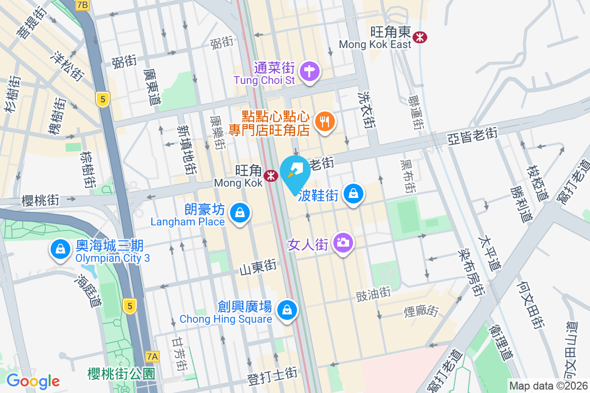 西洋菜南街57號 地圖位置