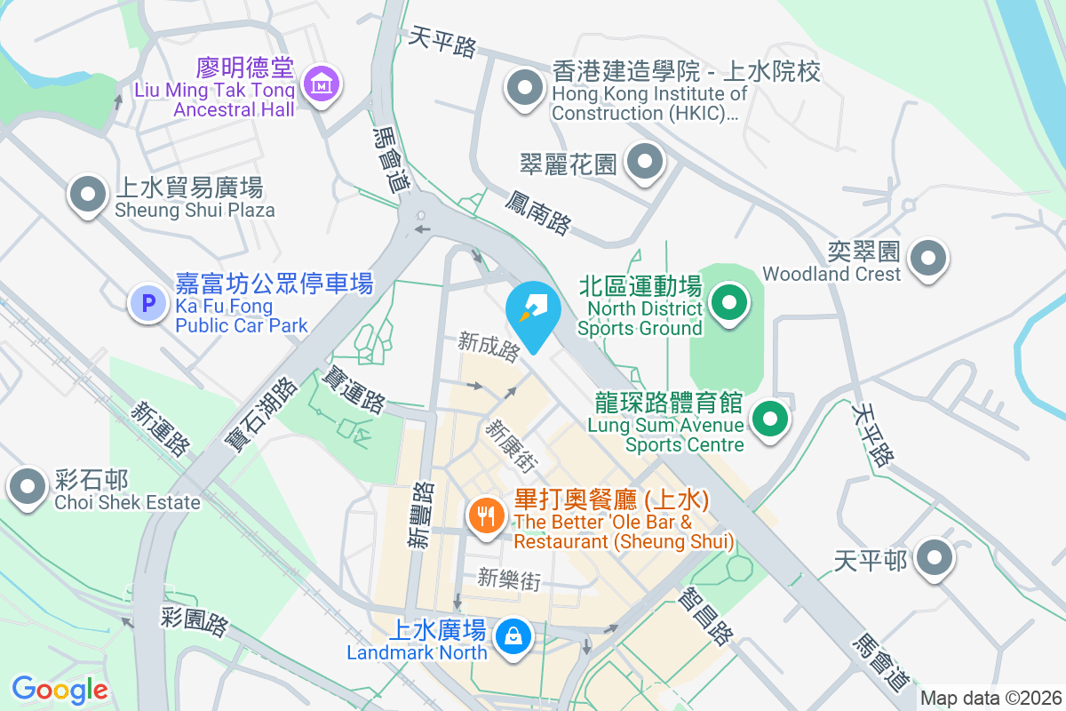新成路27號 地圖位置