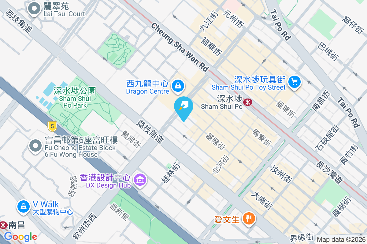 基隆街375-379號 地圖位置