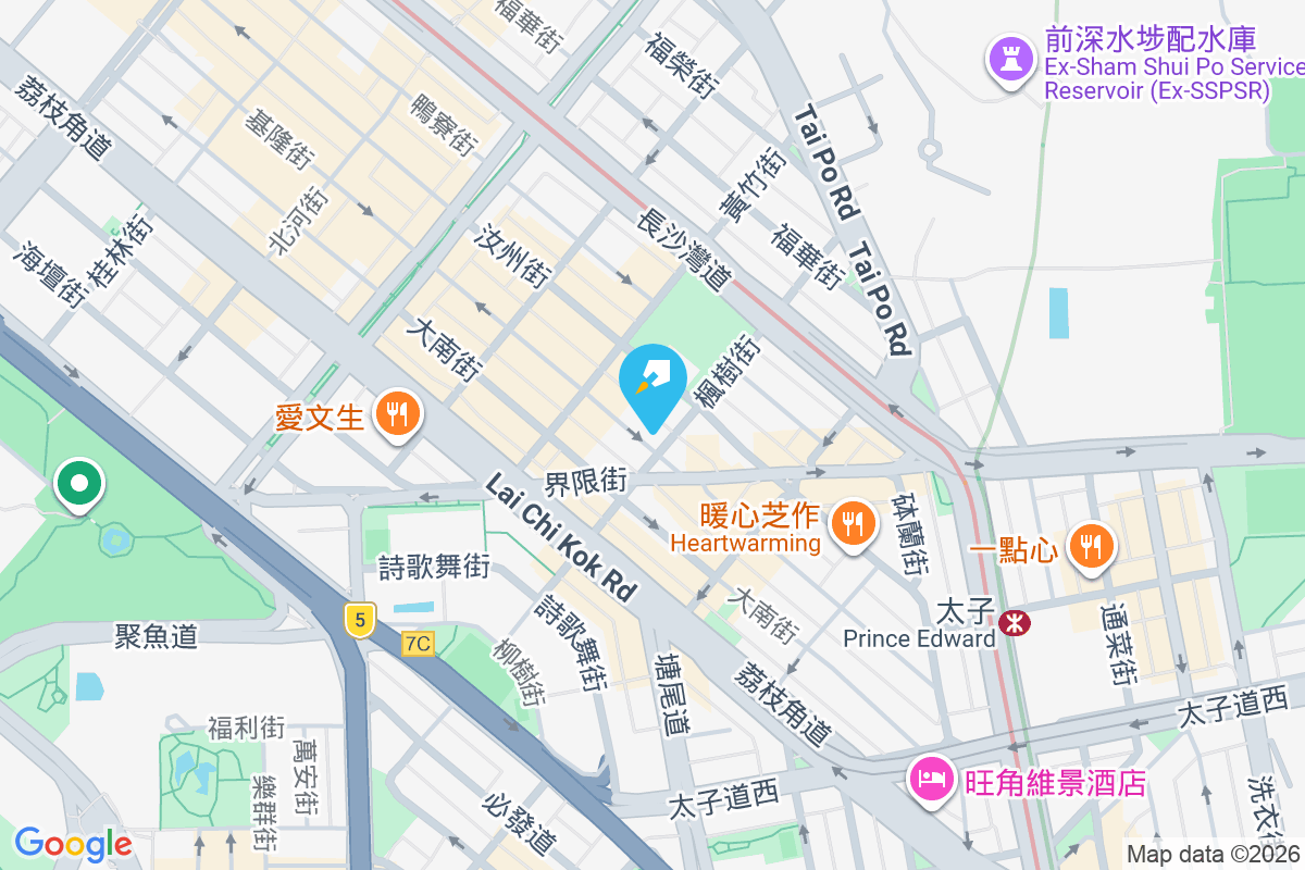 基隆街100號 地圖位置