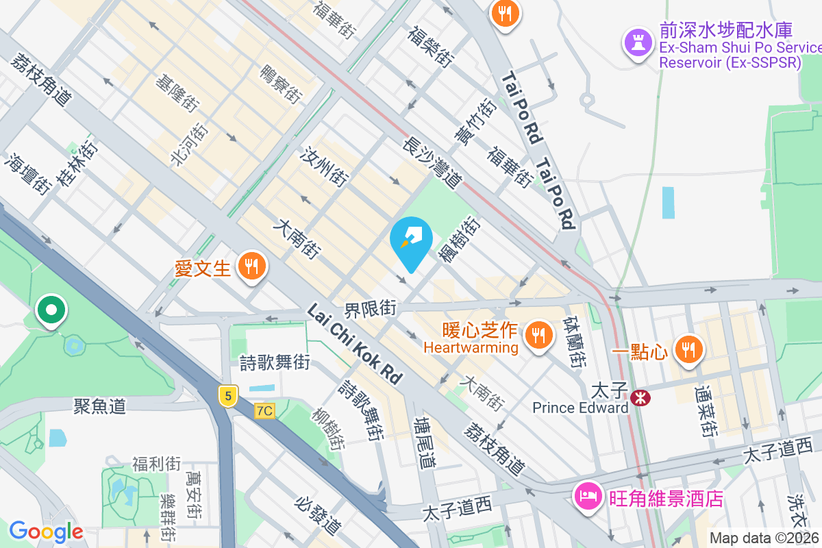 基隆街102-104號 地圖位置