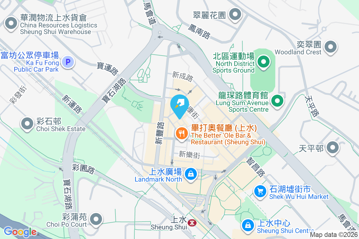 新勤街12號 地圖位置