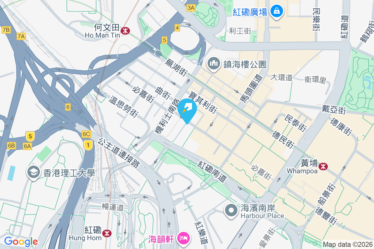 黃埔街24號 地圖位置