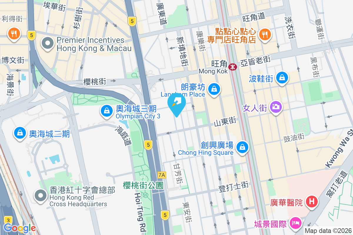 廣東道1009號 地圖位置