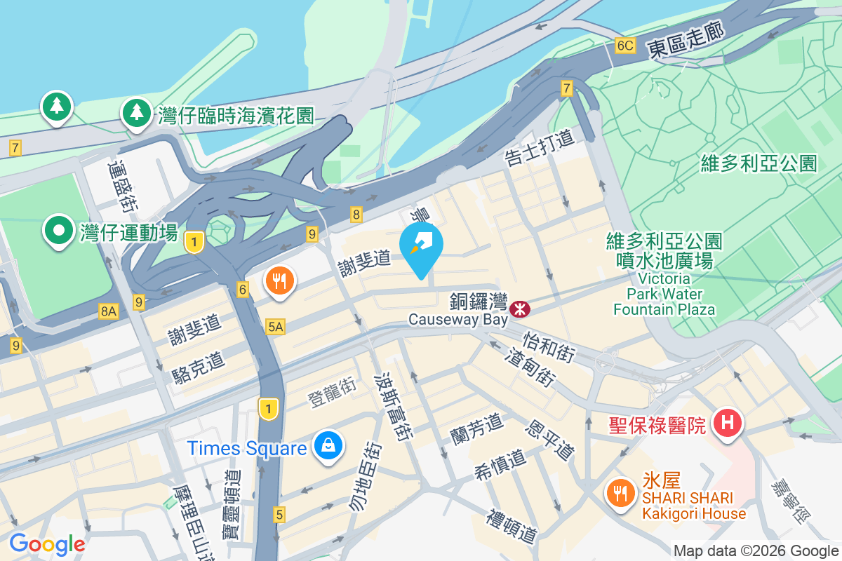 景隆街1號 地圖位置