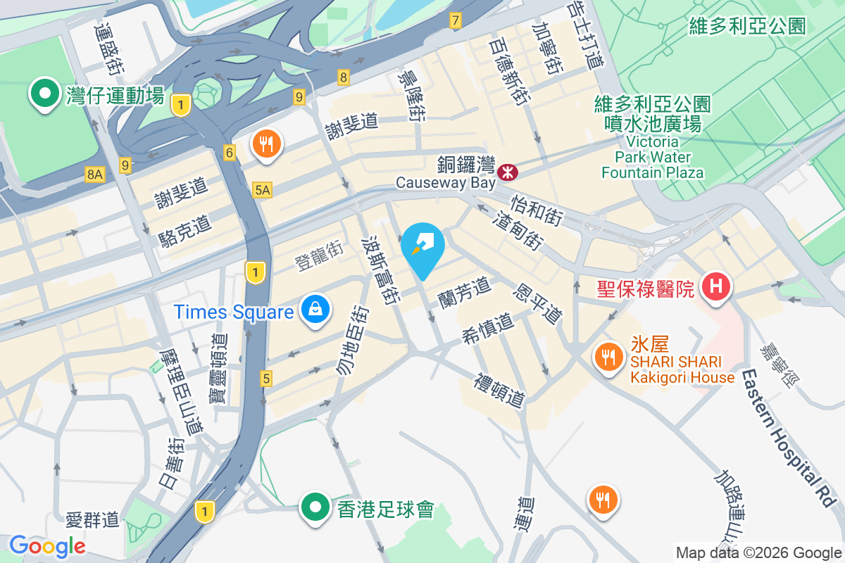 白沙道2號 地圖位置