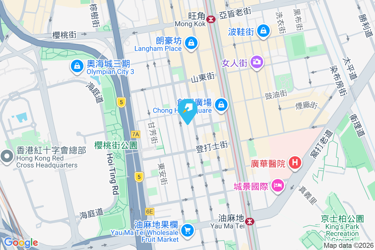 上海街471號 地圖位置